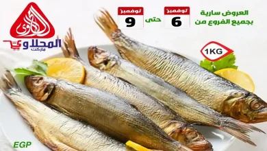 عروض المحلاوى ماركت من 6 نوفمبر حتى 9 نوفمبر 2025 الويك اند