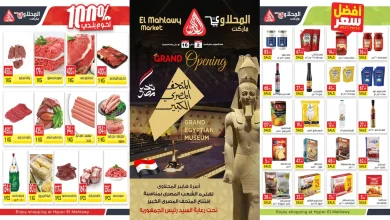 عروض المحلاوى ماركت من 2 نوفمبر حتى 16 نوفمبر 2025 المتحف المصرى الكبير