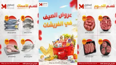 عروض المحلاوى ستورز الويك اند 9 - 12 يوليو 2026 فرع مسطرد
