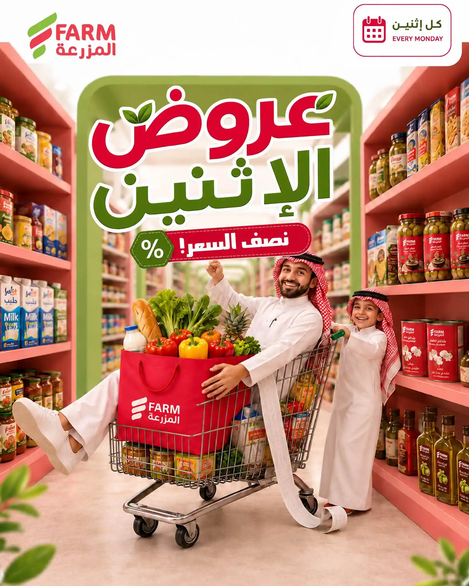 عروض المزرعة جدة و الجنوبية اليوم الاثنين 31 أغسطس 2026 • عروض نت