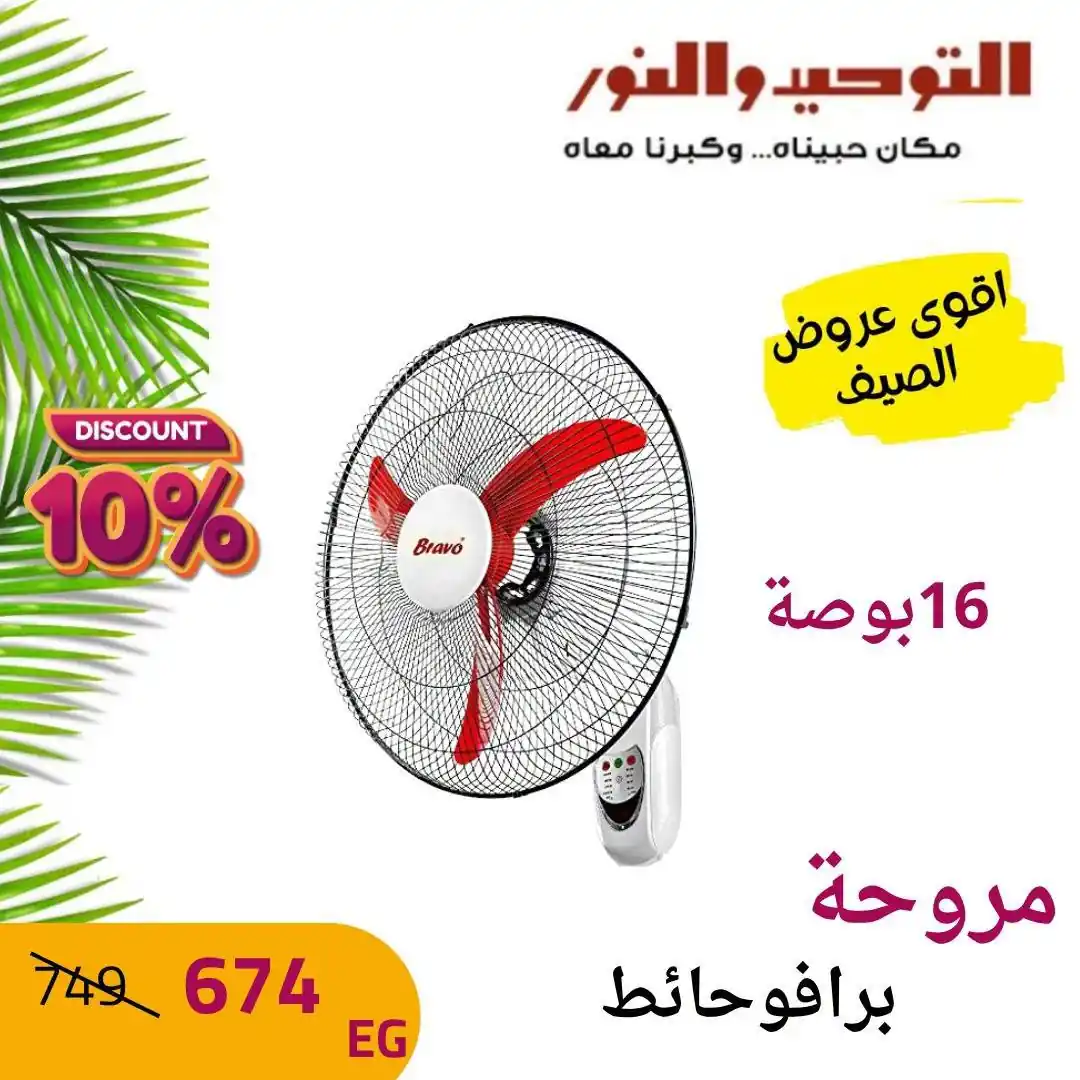 على التوحيد والنور اليوم على المراوح 2 سبتمبر 2026 • عروض نت