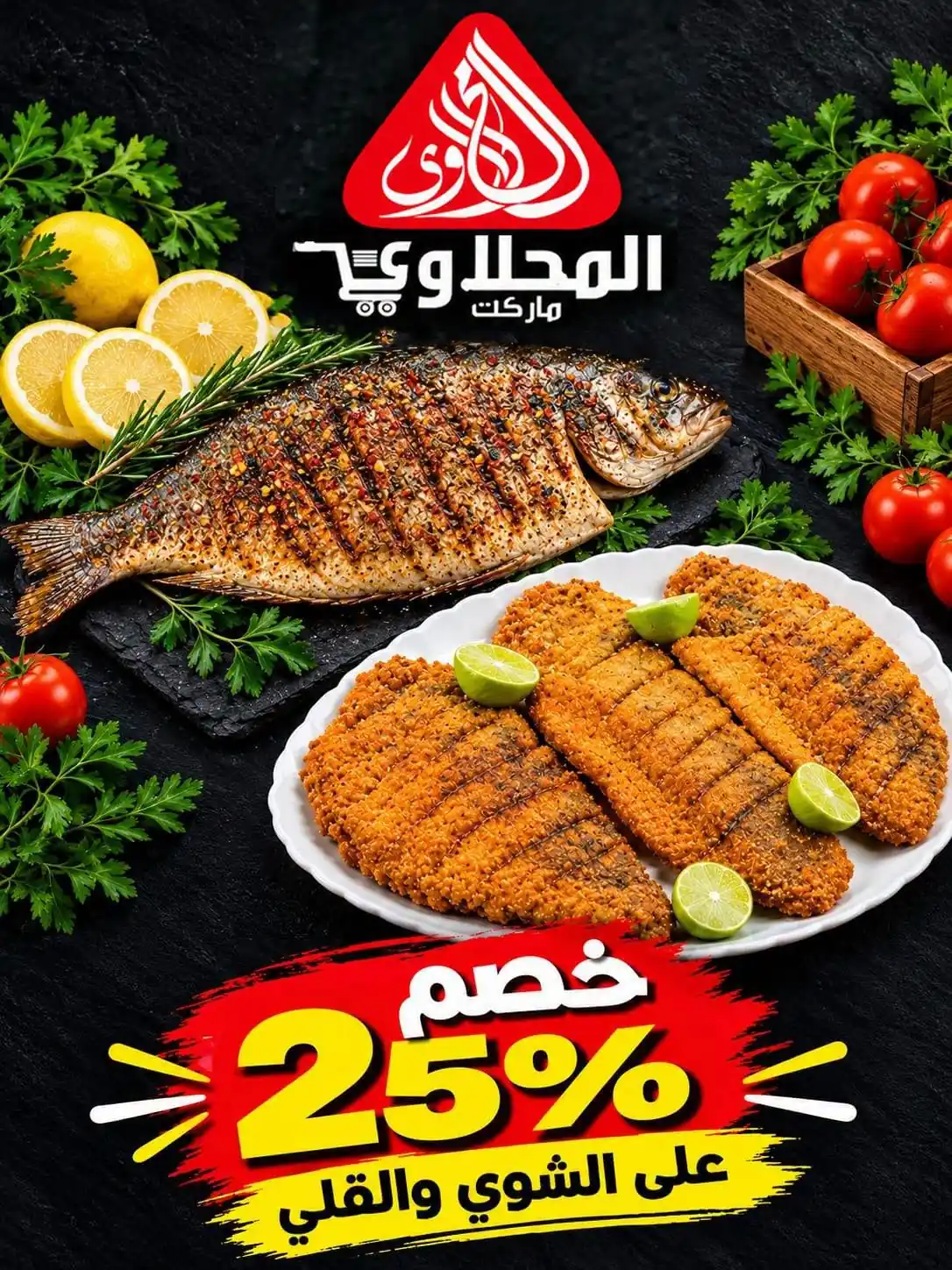 عروض المحلاوى ماركت 26 - 27 أكتوبر 2026 سمكنا فى بحرنا