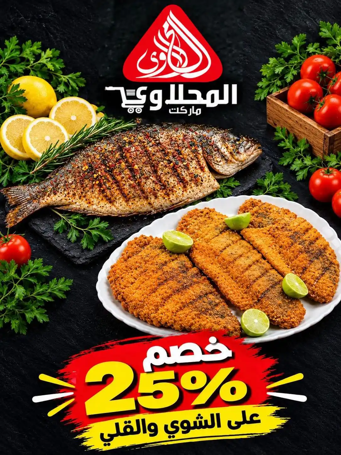 عروض المحلاوى ماركت اليوم مهرجان الاسماك 28 حتى 29 أكتوبر 2026