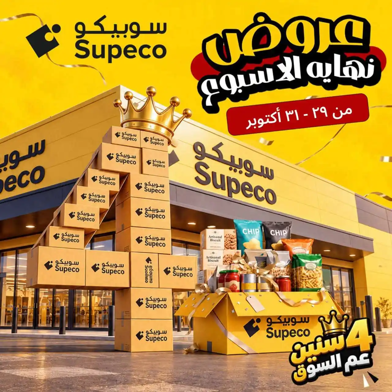 عروض سوبيكو اليوم 29 حتى 31 أكتوبر 2026 الويك اند